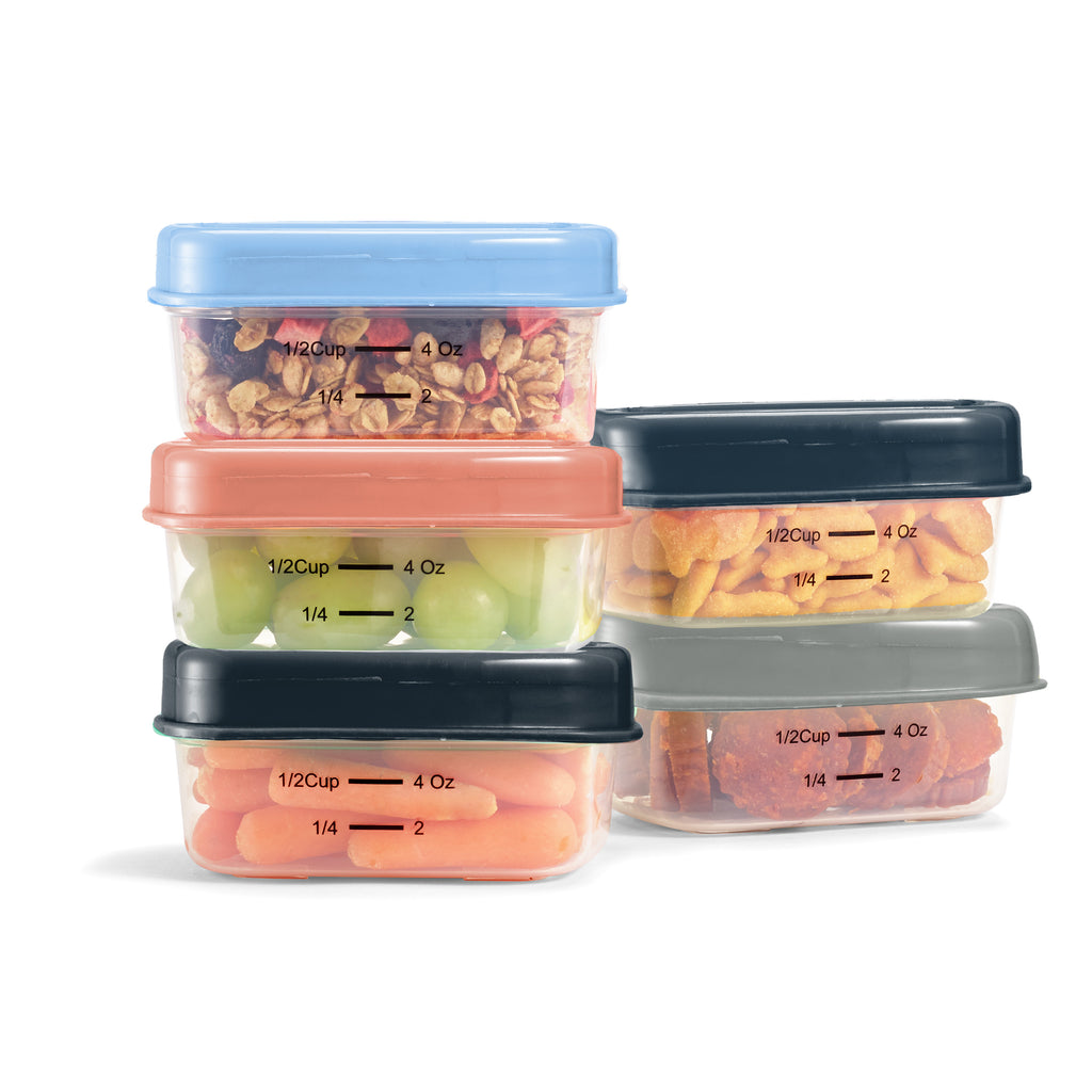 Adult 1/2 Cup Containers, Multicolor