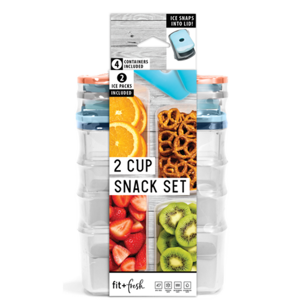 Adult 2 Cup Containers, Multicolor