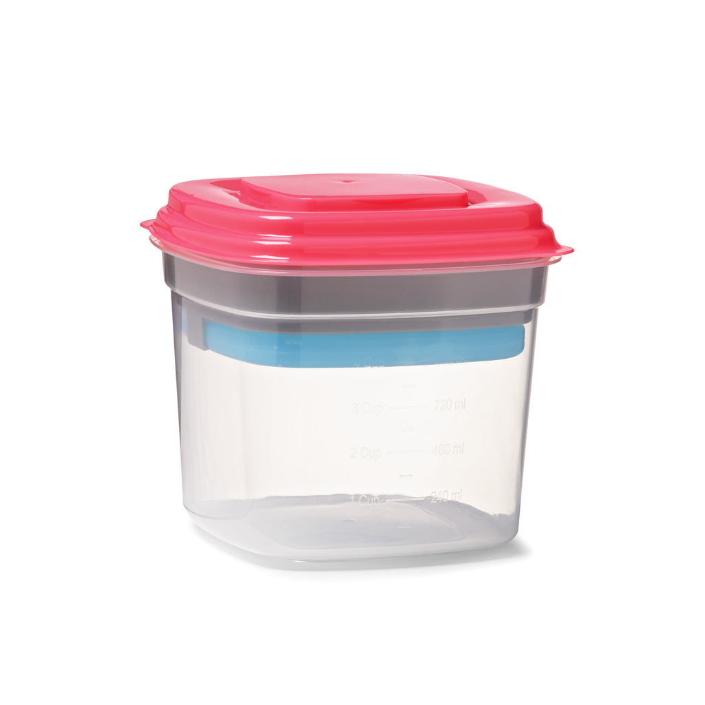 Adult Salad Shaker Container, Pink