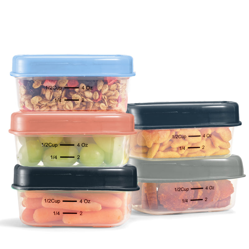 Glass Containers Set of 5, 28 oz – Fit + Fresh Online Store