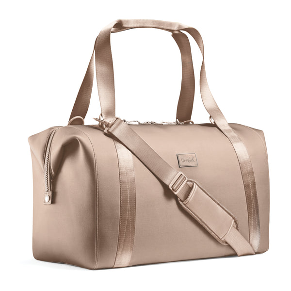 Neoprene Adult Travel Duffel, Taupe