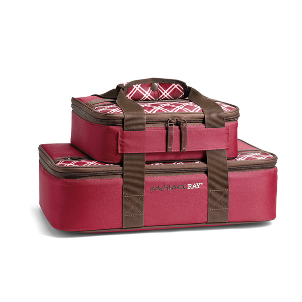 Rachael Ray Lasagna Lugger Duo, Burgundy