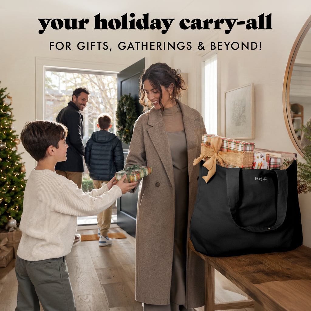 All The Things XL Travel Tote Bag, Black