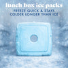 Cool Coolers Adult Slim Ice, Blue