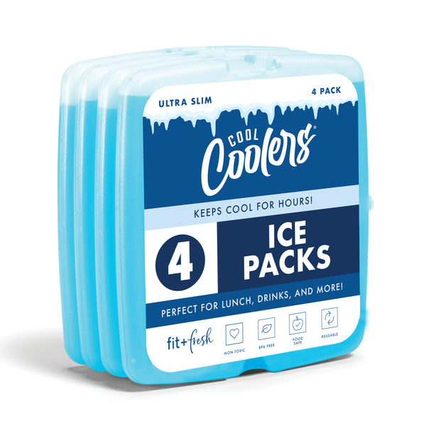 Cool Coolers Adult Slim Ice, Blue