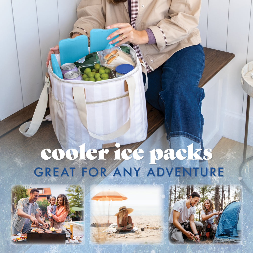 Cool Coolers XL Slim Ice, Blue