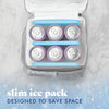 Cool Coolers XL Slim Ice, Blue