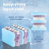 Cool Coolers XL Slim Ice, Blue