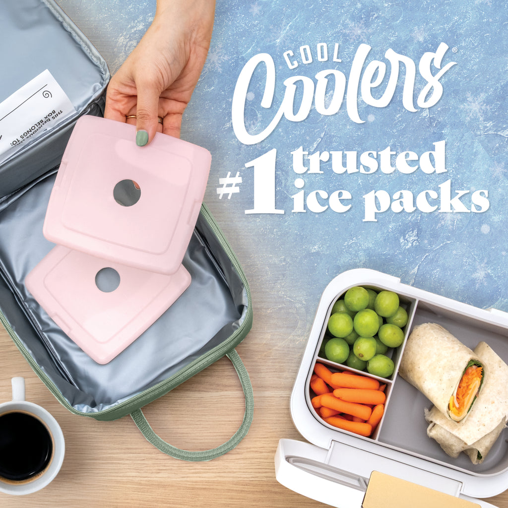 Cool Coolers Adult Slim Ice, Light Pink