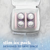 Cool Coolers Adult Slim Ice, Light Pink