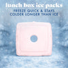 Cool Coolers Adult Slim Ice, Light Pink