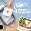 Cool Coolers Adult Slim Ice, Ivory