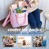 Cool Coolers XL Slim Ice, Light Pink