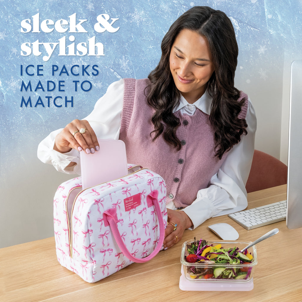 Cool Coolers XL Slim Ice, Light Pink