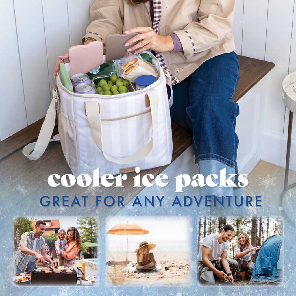 Cool Coolers XL Slim Ice, Neutral Multicolor