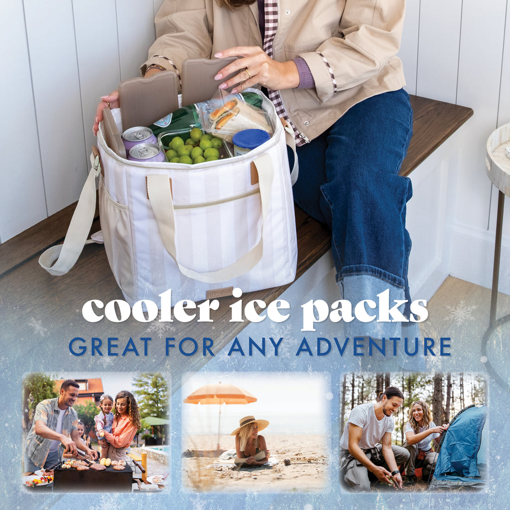 Cool Coolers XL Slim Ice, Taupe