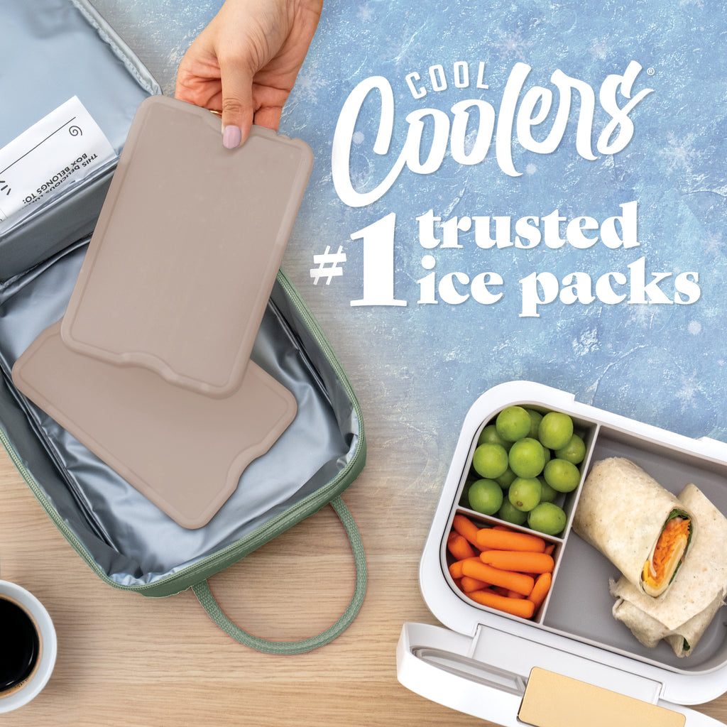 Cool Coolers XL Slim Ice, Taupe