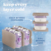 Cool Coolers XL Slim Ice, Taupe