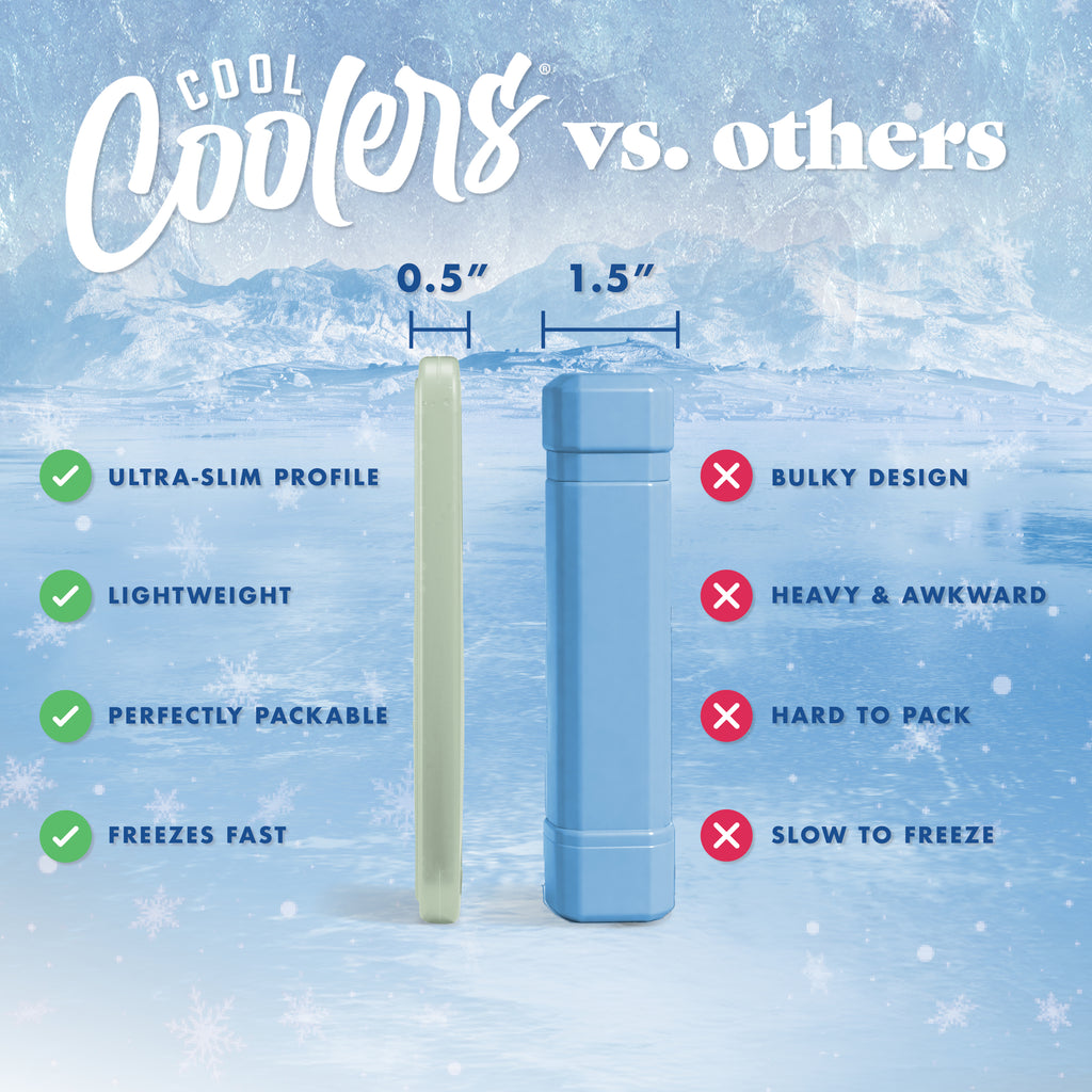 Cool Coolers XL Slim Ice, Sage