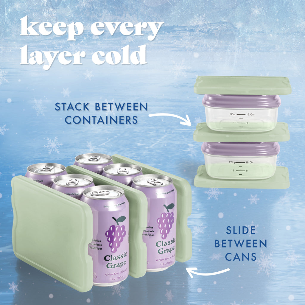 Cool Coolers XL Slim Ice, Sage