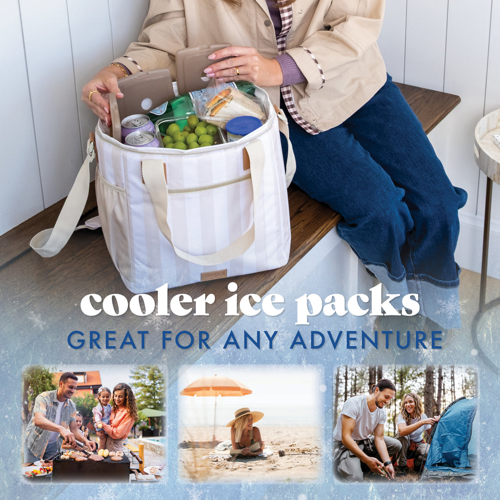 Cool Coolers Adult Slim Ice, Taupe