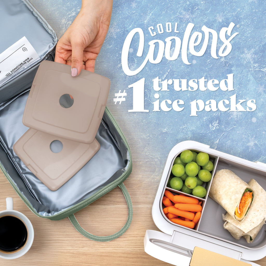Cool Coolers Adult Slim Ice, Taupe