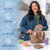 Cool Coolers Adult Slim Ice, Taupe