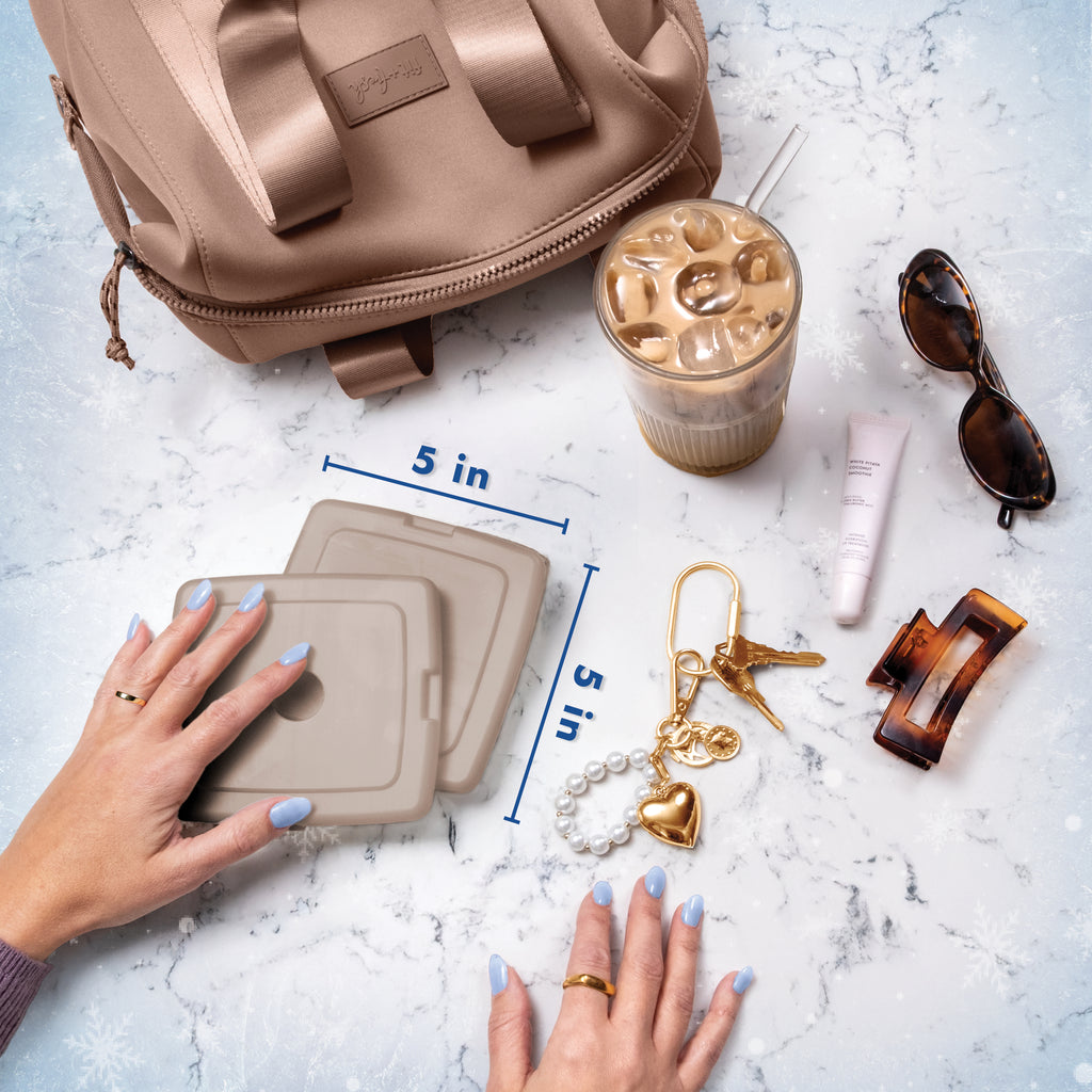 Cool Coolers Adult Slim Ice, Taupe