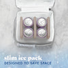 Cool Coolers Adult Slim Ice, Taupe