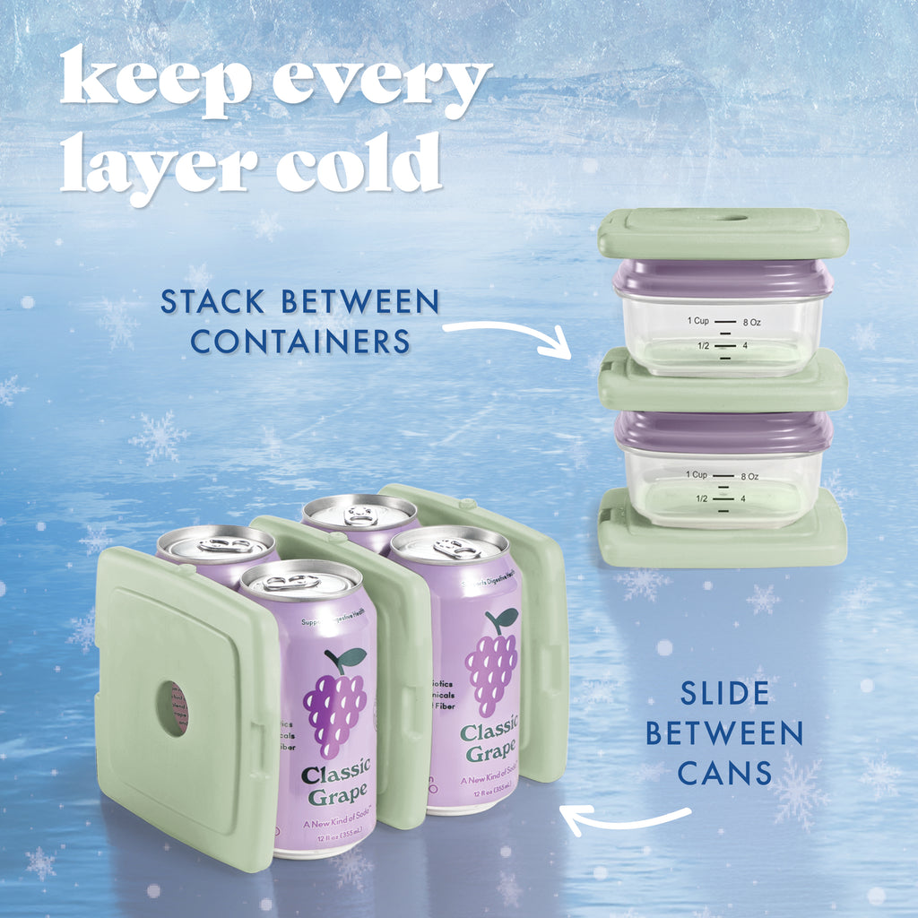 Cool Coolers Adult Slim Ice, Sage