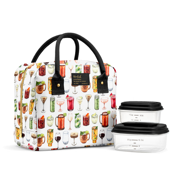 Bloomington Lunch Bag with Lunch Kit, Mixology