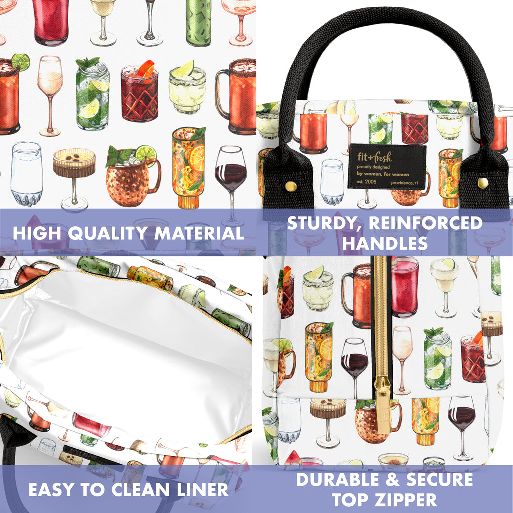 Bloomington Lunch Bag with Lunch Kit, Mixology