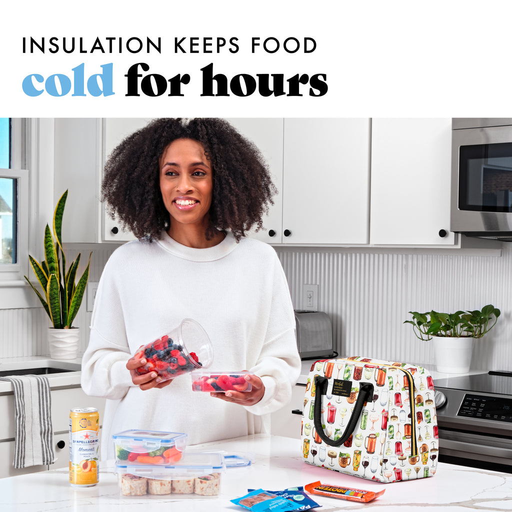 Bloomington Lunch Bag with Lunch Kit, Mixology