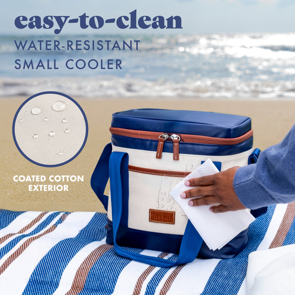 Benson 12-Can Soft Cooler Bag, Deluxe Canvas