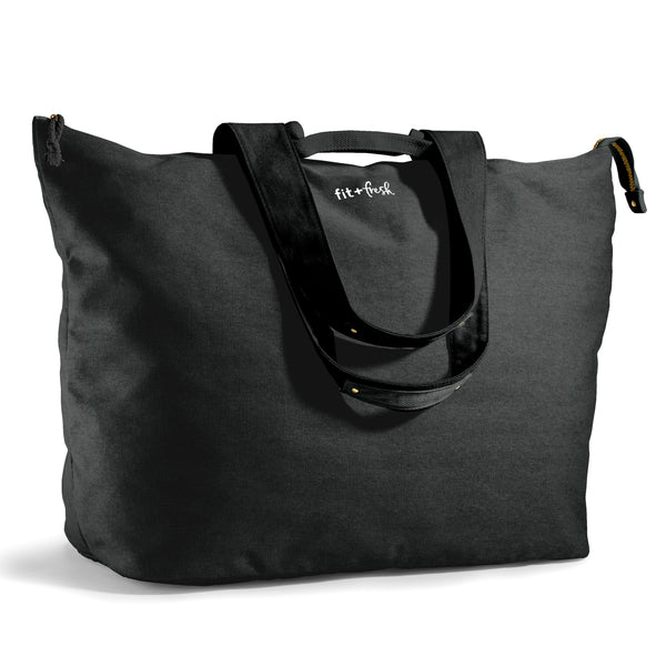 All The Things XL Travel Tote Bag, Black