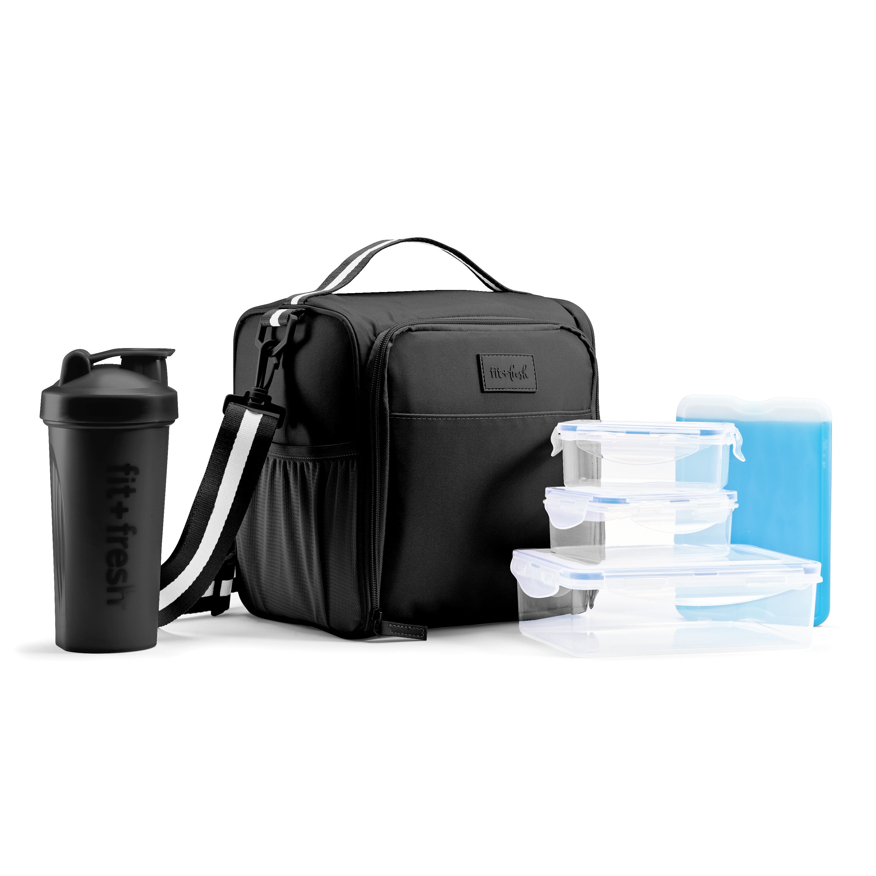 Amazon.com: Lunch Bag for Women Men Black Leopard Insulated