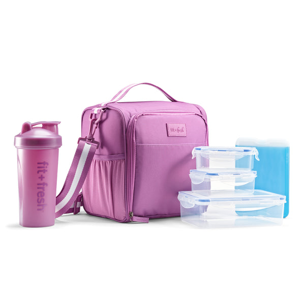 BREE Meal Prep Lunch Bag, Mauve