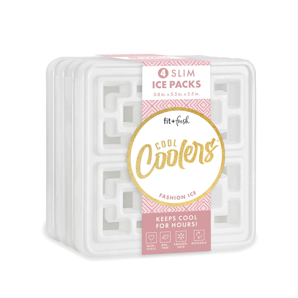 Cool Coolers Fashion Ice, White