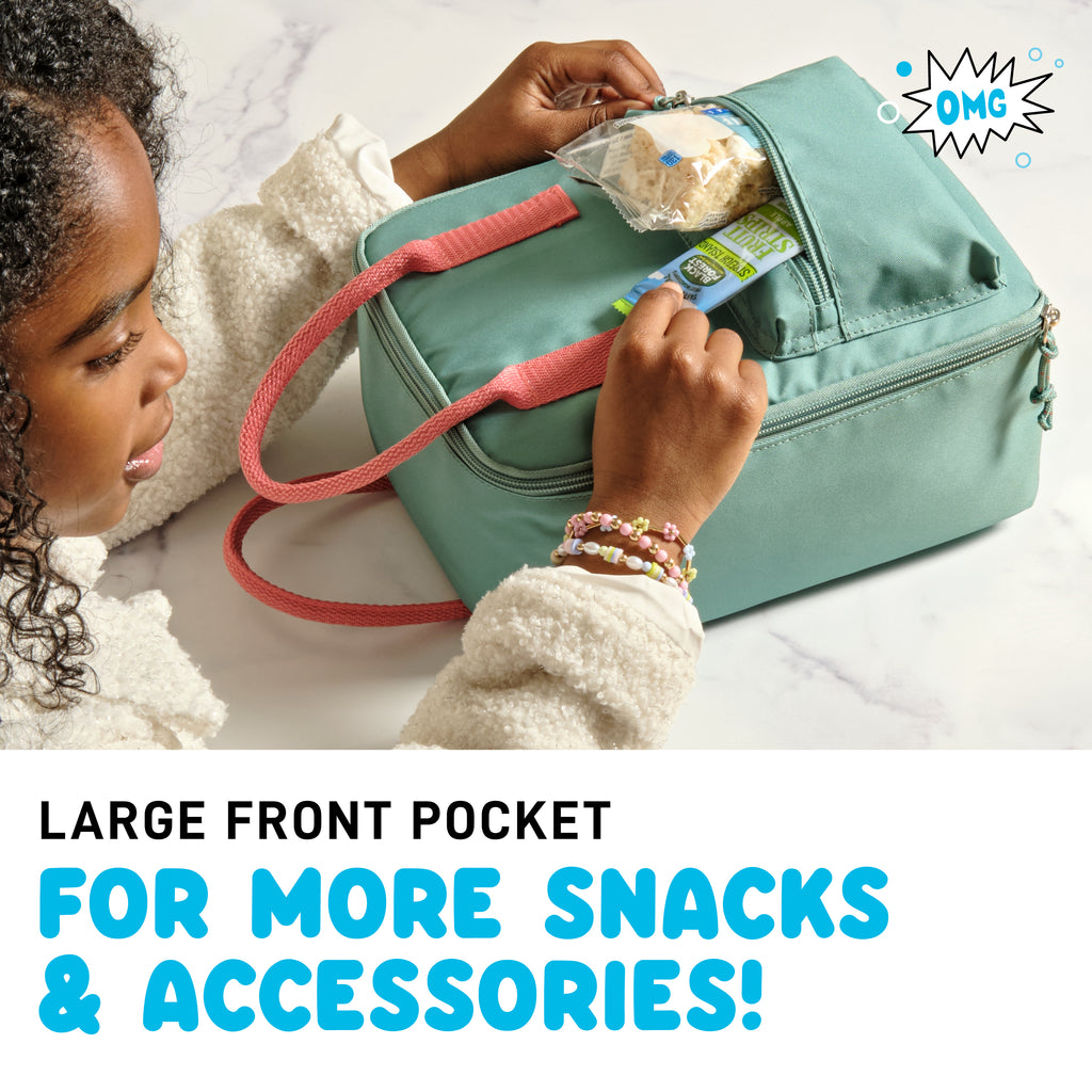 Connor Kids Lunch Bag, Seafoam