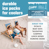 Cool Coolers XXL High Performance Cooler Ice, Blue