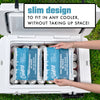 Cool Coolers XXL High Performance Cooler Ice, Blue