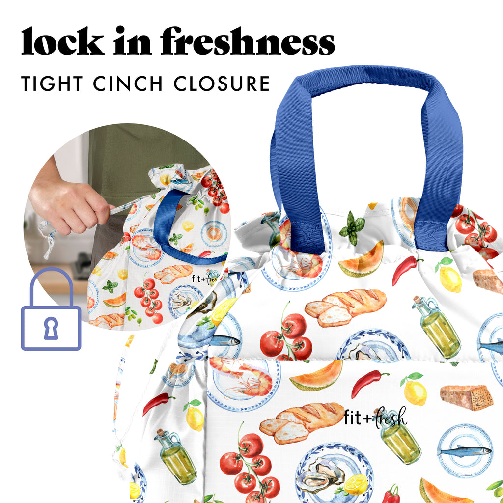 Cromwell Cinch Lunch Tote with Lunch Kit, Al Fresco