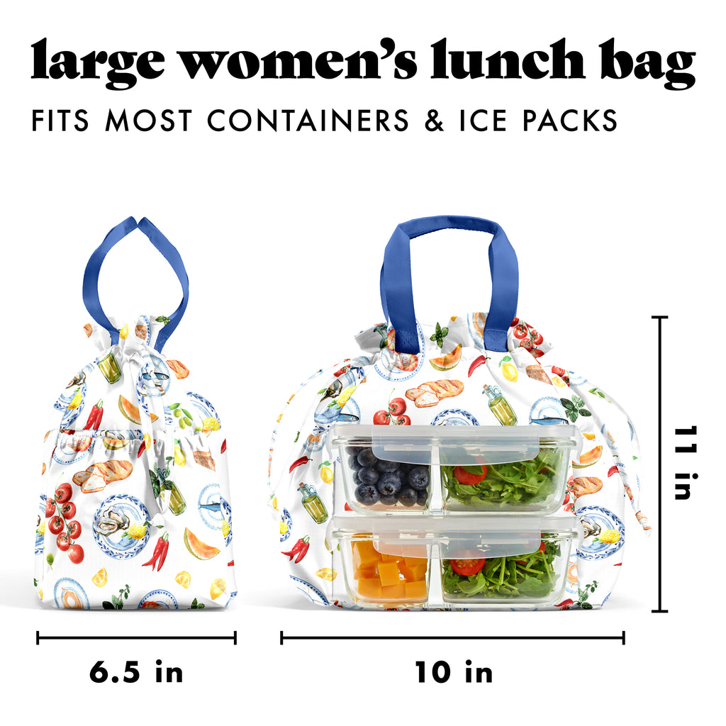 Cromwell Cinch Lunch Tote with Lunch Kit, Al Fresco