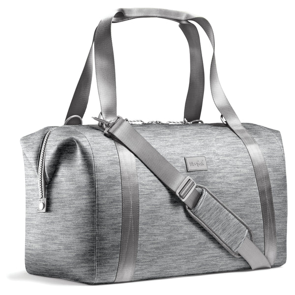 Neoprene Adult Travel Duffel, Heather Gray