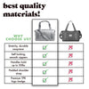 Neoprene Adult Travel Duffel, Heather Gray