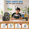 Pipsticks® Sticker Kids Lunch Bag with Pipstickers® Sticker Sheet, Black