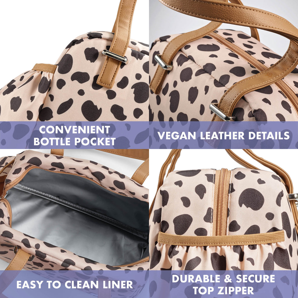 Laketown Lunch Bag, Graphic Cheetah