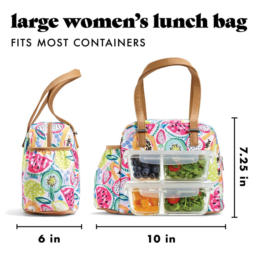 Laketown Lunch Bag with Tumbler Cup, Fresh Fruit