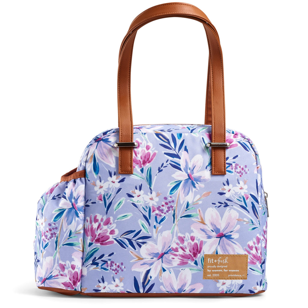 Laketown Lunch Bag, Tulane Floral Lilac