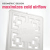 Cool Coolers Fashion Cooler Ice, White